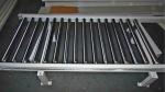 Custom Roller Conveyor Systems With Cold Rolling Steel , Standard Gray