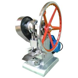 China TIANHE Desktop Manual Single Punch Tablet Press Machine Candy Round And Irregular Tablet on sale