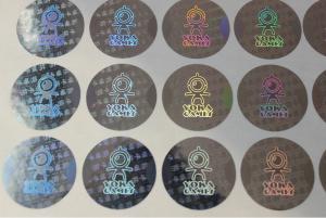 China Customized Hologram Sticker Printing Square Security Label For Enhanced Protection on sale