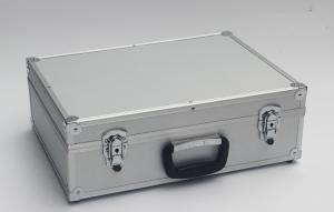 China Silver Aluminum Tool Case With Pick And Pluck Foam Insert on sale