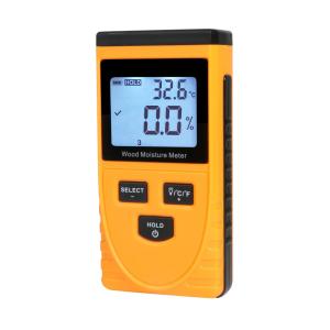 China Induction type handheld digital damp moisture meter professional moisture meter best pinless moisture meter on sale