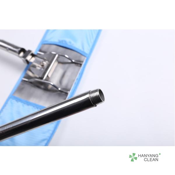 Antistatic Clean Room Mops ISO Certificated With Flat Design Slides Easily