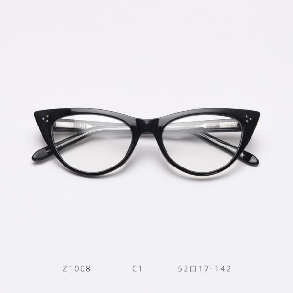 Optical Frame Cat Eye Vintage Reading TR90 Material Glasses Computer Blue Light