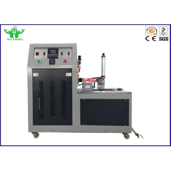 Blue Environmental Test Chamber , Rubber Plastic Low Temperature Brittleness Test Instrument -80℃~0℃