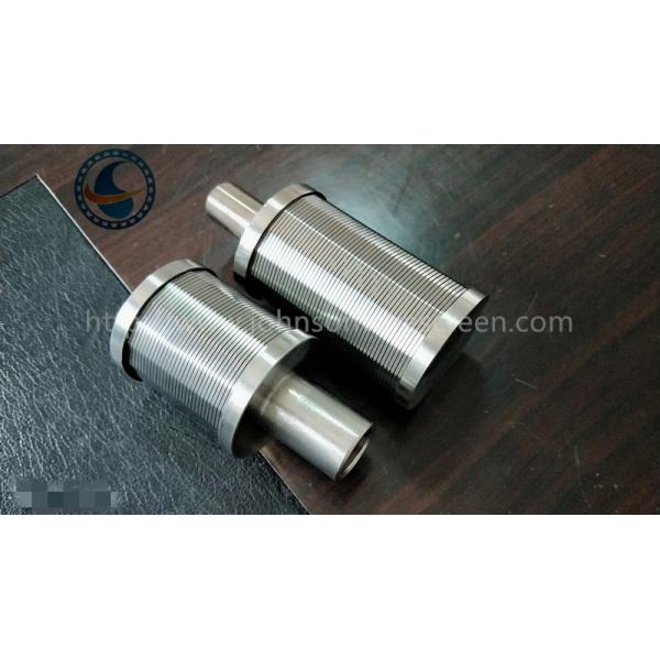 SS Johnson Wedge Wire Screen Nozzle Customize For Client 0.05-1mm Slot Size