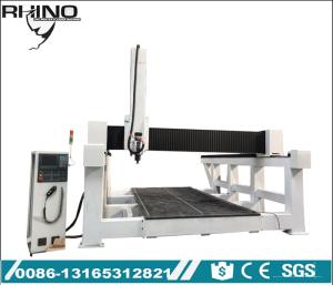 Quality Cast Iron Table 4 Axis CNC Milling Machine Syntec System Controlled For Aluminium for sale