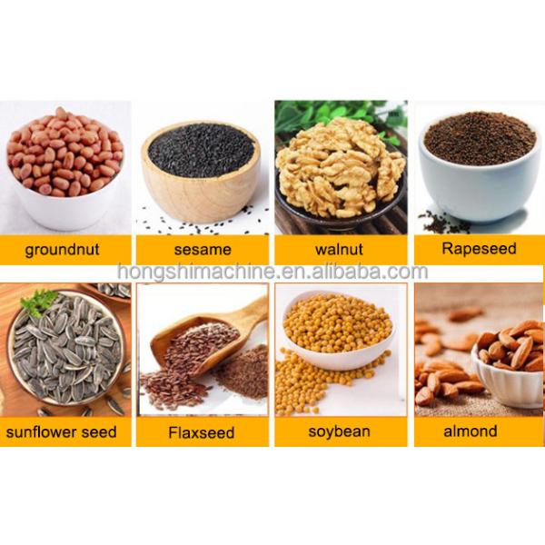 High Return Automatic Food Processing Machine Cocoa / Castor / Baobab Seeds Oil Press Extraction