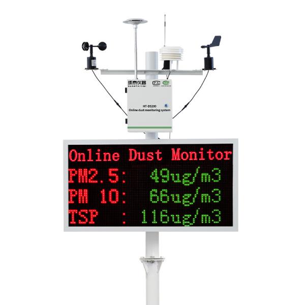 Buy Real Time Dust Monitoring System TSP Air Quality Monitoring Device PM2.5 PM10 at wholesale prices