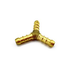 China Customized Precision CNC Machined Brass Pipe Fitting for Customized Applications on sale