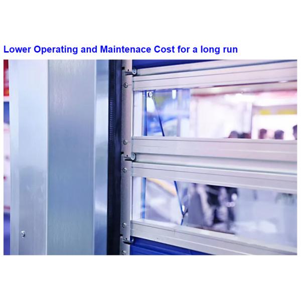 Metal High Speed Spiral Roller Shutter Door Industrial Multi-functional high-quality fast-rising hard material door