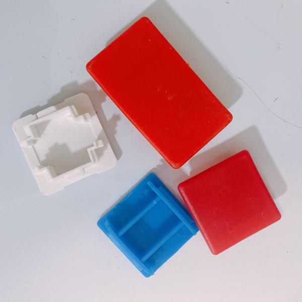 0.8mm Thickness Plastic Strut Channel End Cap Light Weight Fitting