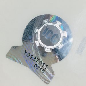Quality Self Adhesive Holographic Security Labels With Custom Printing Logo for sale