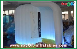 China Large LED lights Inflatable Photo Booth  /  210D Strong Oxford Custom Inflatable Products on sale