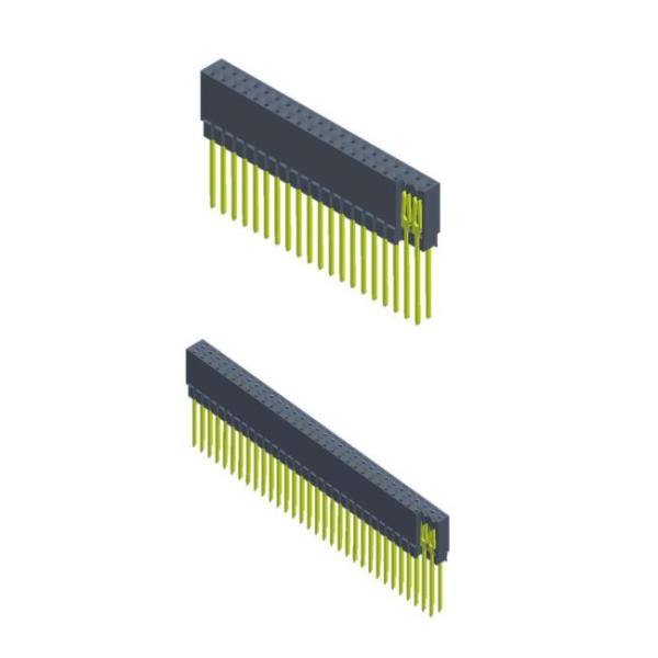 Female Dual Row Header Connector 2.54 Mm H8.5 Straight High Strength