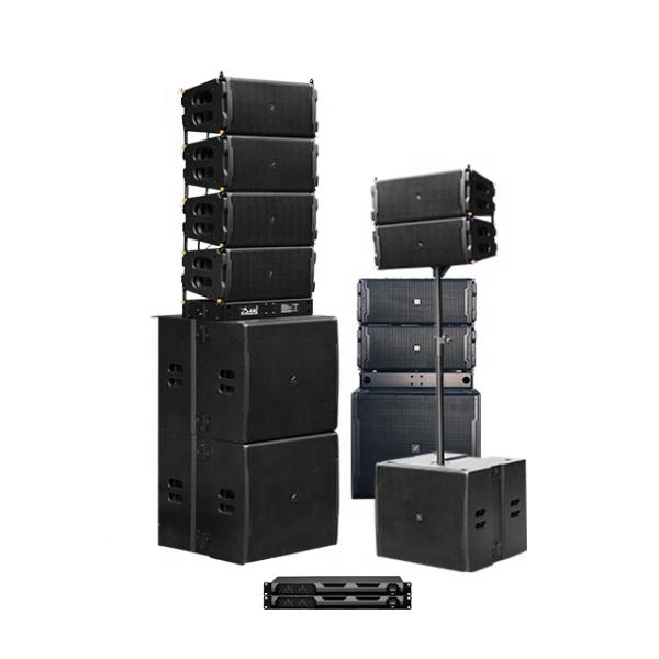 ARE Audio Passive Dual 8 Inch Portable Full Range PA System Line Array System Professional Speakers