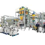 200-3000kg/h Lithium Ion Battery Recycling Scrap Machine with Engine Core