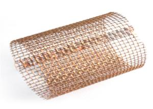 China 20 Mesh Aperture Grid Wire Mesh Tight Plain Weave Copper on sale