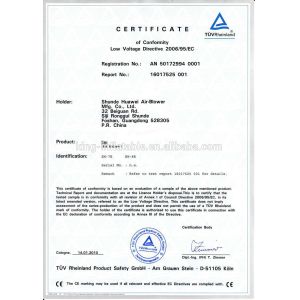 King Inflatable Co.,Limited Certifications
