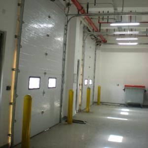 Quality Color Coated Industrial Sectional Overhead Door , Steel Sectional Garage Doors for sale