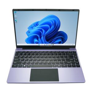 China 14.1inch Purple Laptop J4125 CPU 8GB RAM 256GB Storage Windows 10 for Business Mini HDMI Port and Easy Connectivity on sale