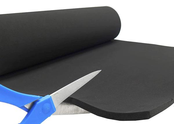 Buy Practical Fireproof Neoprene Insulation Sheets , Synthetic Thin Flexible Rubber Sheet at wholesale prices
