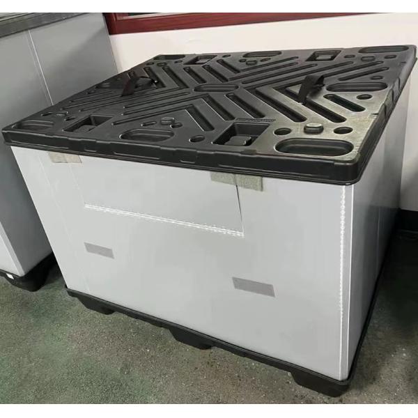 Plastic Pallet Box PP Honeycomb Sheet Corrugated Panel Corrosion Resistant