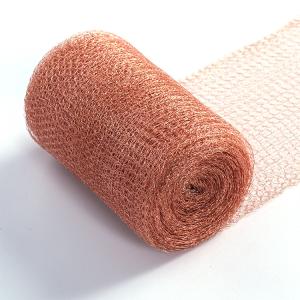 China Copper Mesh Rats Pest Control Mesh For Rodents And Pests 100mm Or 127mm 3m And 15.2m Length on sale