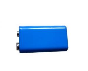 China Lithium 9V Battery 220-550MAH  Rechargeable Lithium Ion prismatic Battery pack on sale