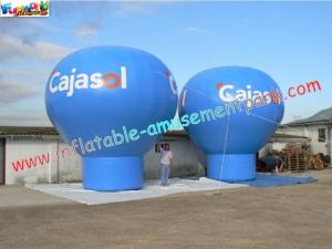 Quality Custom made Outdoor Blue color Advertising Inflatables Cold Air Balloons for sale