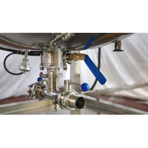 Fixed Type Vacuum Homogenizer Cosmetic Cream Mixer Lotion Ointment Mixing Machine