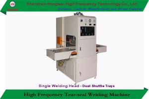 Quality High Frequency Tear-Seal Welding Machine with Shuttle Tray for sale