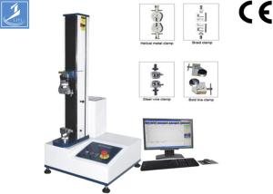 China Single Column Leather Tensile Testing Machines 2KN With Microcomputer Display on sale