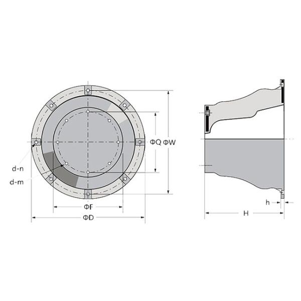 Customized Cone Fenders Marine Naval Industrial For Dock Boat