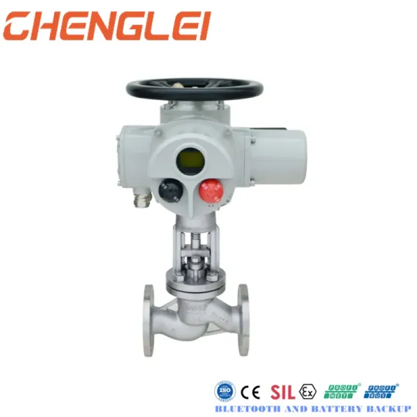 CE Modbus High Speed Non Invasive Modulating 24r/Min Electric Valve Actuator for Gate Valve