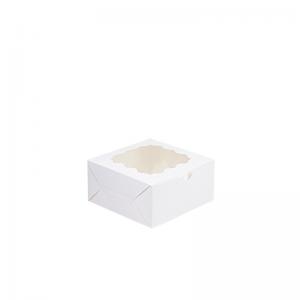 China OEM ODM Food Container Paper Box Disposable For Donut Cupcake Cake on sale