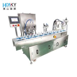 China 150g CC Cream Paste Filling And Capping Machine With High Precision Piston Pump on sale