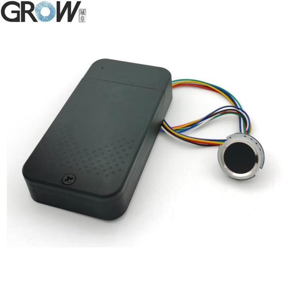 Buy GROW K236-A+R502-A DC6V 4*AAA Battery Low Power Design Admin/User Fingerprint Control Board With Battery Box for Access System at wholesale prices