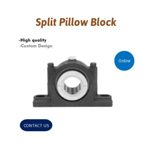 China Self Aligning Split Pillow Block Bearing Cast Iron Housings on sale