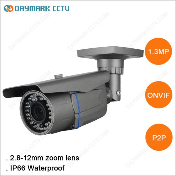 Buy 1.3mp HD CMOS IP Camera Low Lux 40m IR Range Dual Stream at wholesale prices