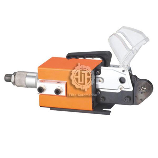 Stepless Pneumatic Cable Crimper , 13.5KN Connector Crimping Machine