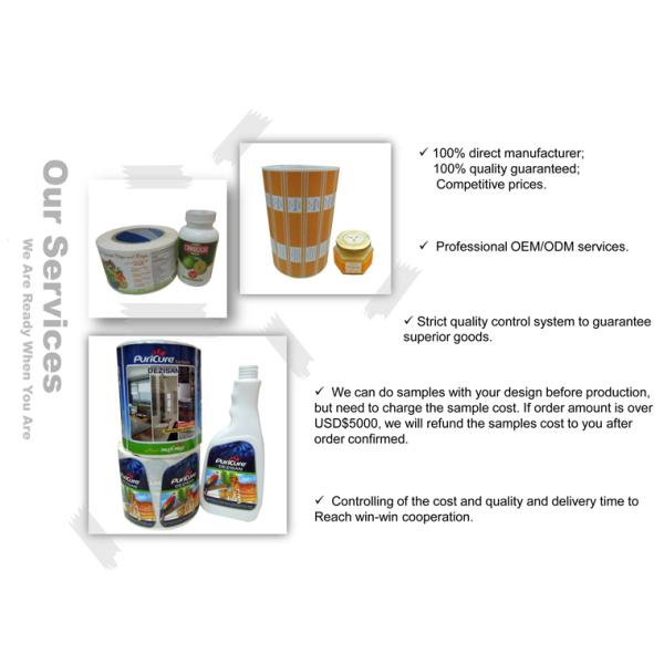 Removable Custom Sticker Labels , Custom Die / Laser Cut Vinyl Stickers