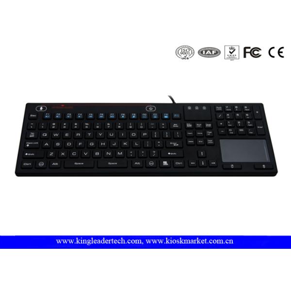 Backlight 106 Keys Waterproof Silicone USB Keyboard Lightweight