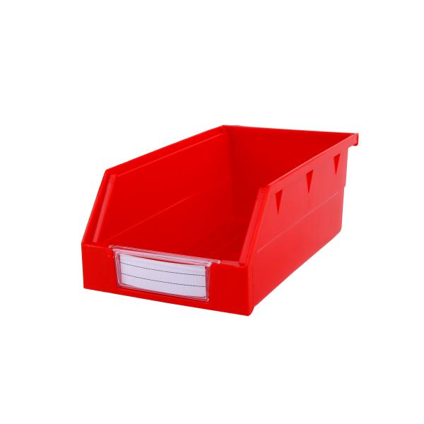 Industrial Stacking Plastic Box with Hanging Spare Parts Bins Store Customized Color