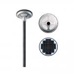15W integrated solar powered garden street lights with motion sensor all in one