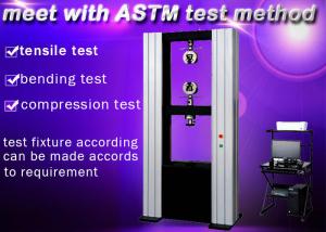 China Astm Electronic Universal Testing Machine Mechanical PID Parameter Adjusting on sale