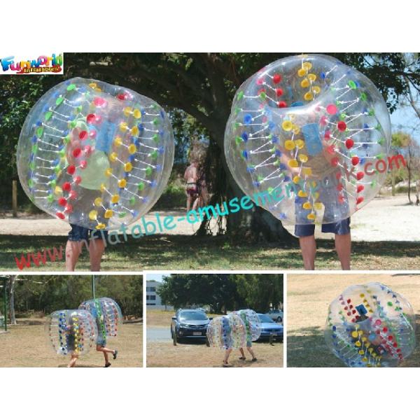 Custom Inflatable Zorb Ball Games Soccer Bubble Ball For Humans