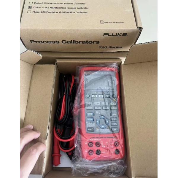 Fluke 725EX Multifunction Process Calibrator Explosion ATEX Ex Ia IIB T4 I/P Testing Intrinsically Safe