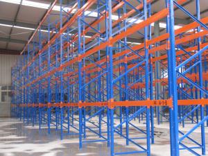 Roll Formed Selective Pallet Racking For Warehouses , Heavy Duty Pallet Racking System