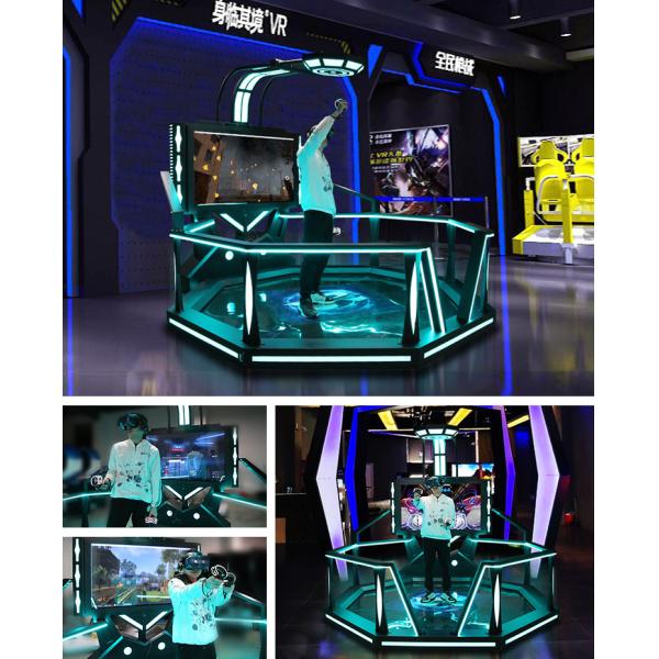 Adults Kids 3.0 Meters Wide 9D VR Simulator Virtual Reality Walking Platform