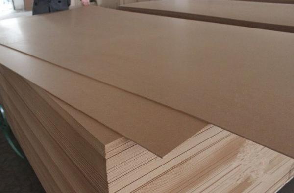 Buy High Density MDF Furniture Board / Wood MDF Veneer Sheets 10-25mm Thickness at wholesale prices